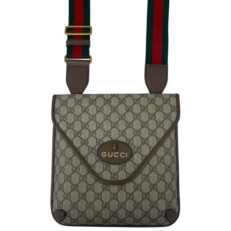 【GUCCI】グッチ ミディアム メッセンジャー 598604 ショルダーバッグ レディース GGスプリーム シェリーライン メンズ