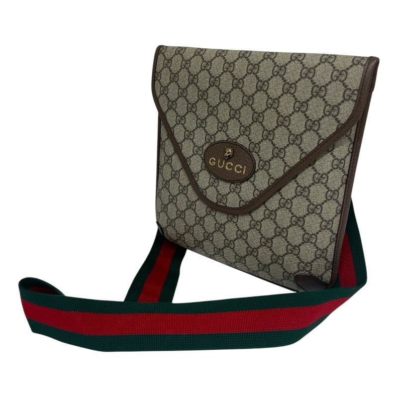 【GUCCI】グッチ ミディアム メッセンジャー 598604 ショルダーバッグ レディース GGスプリーム シェリーライン メンズ