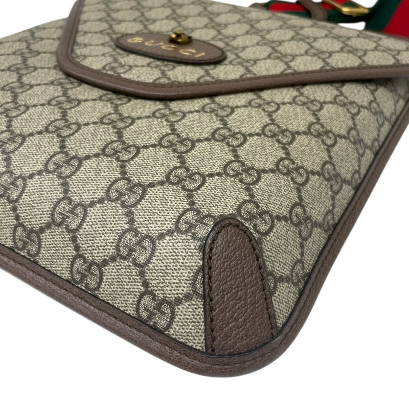 【GUCCI】グッチ ミディアム メッセンジャー 598604 ショルダーバッグ レディース GGスプリーム シェリーライン メンズ