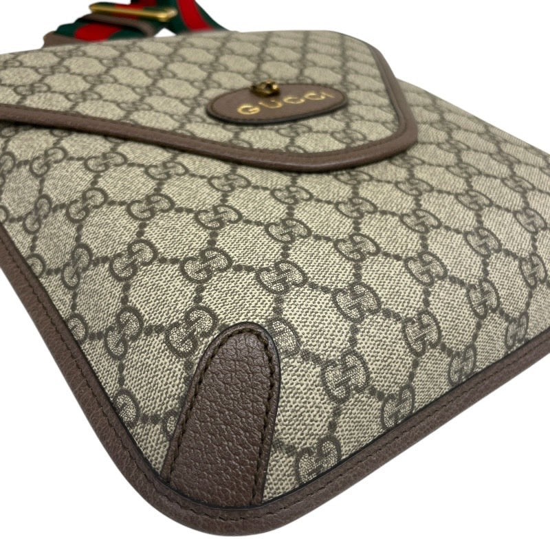 【GUCCI】グッチ ミディアム メッセンジャー 598604 ショルダーバッグ レディース GGスプリーム シェリーライン メンズ