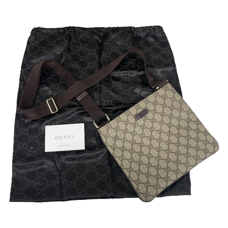 【GUCCI】グッチ GGスプリーム 201538 ショルダーバッグ レディース サコッシュ ミニバッグ メンズ