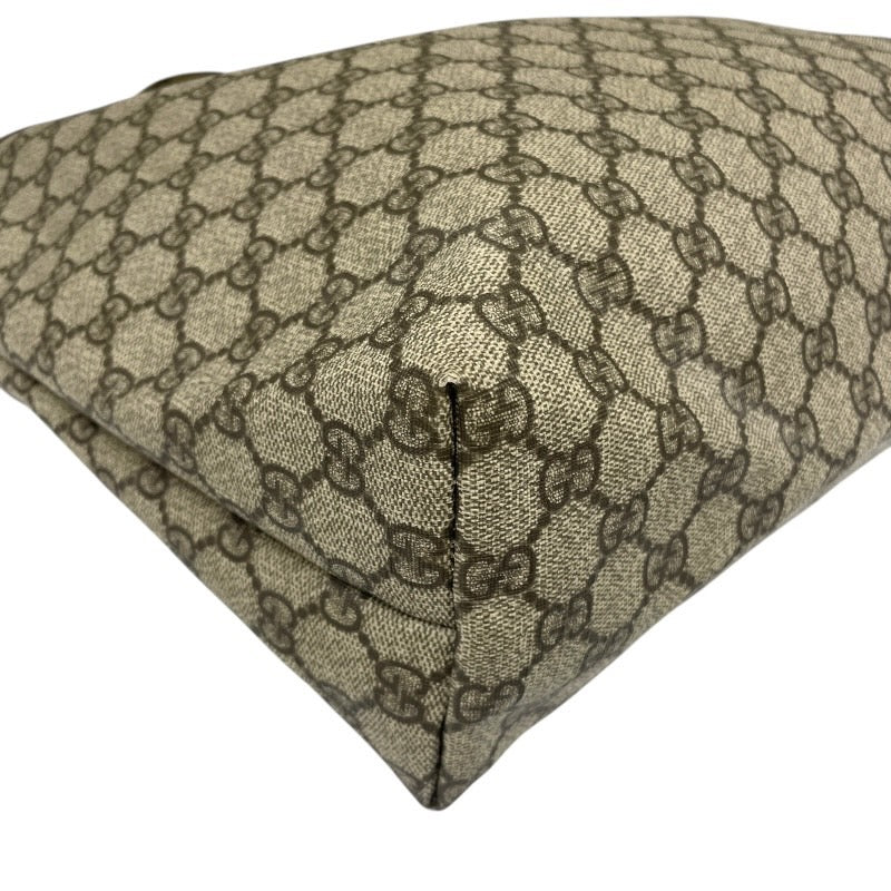 【GUCCI】グッチ GGスプリーム 211134 トートバッグ レディース ハンド シェリーライン ベージュ