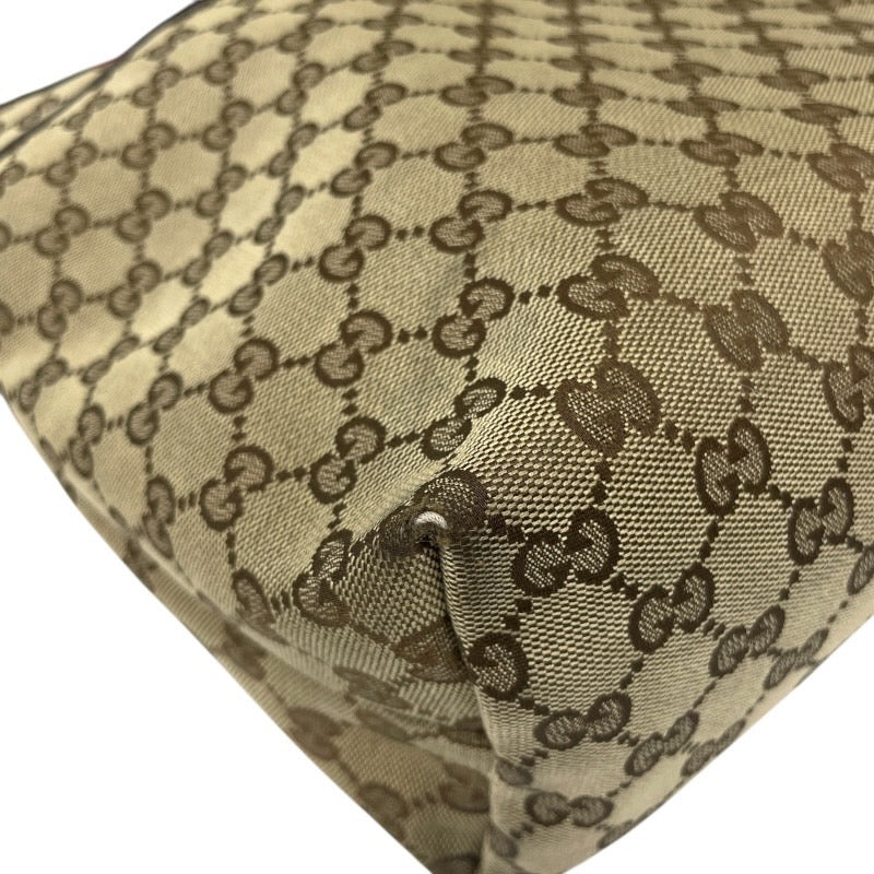 【GUCCI】グッチ GGキャンバス シェリーライン 189751 ショルダーバッグ レディース メッセンジャー クロスボディ ベージュ