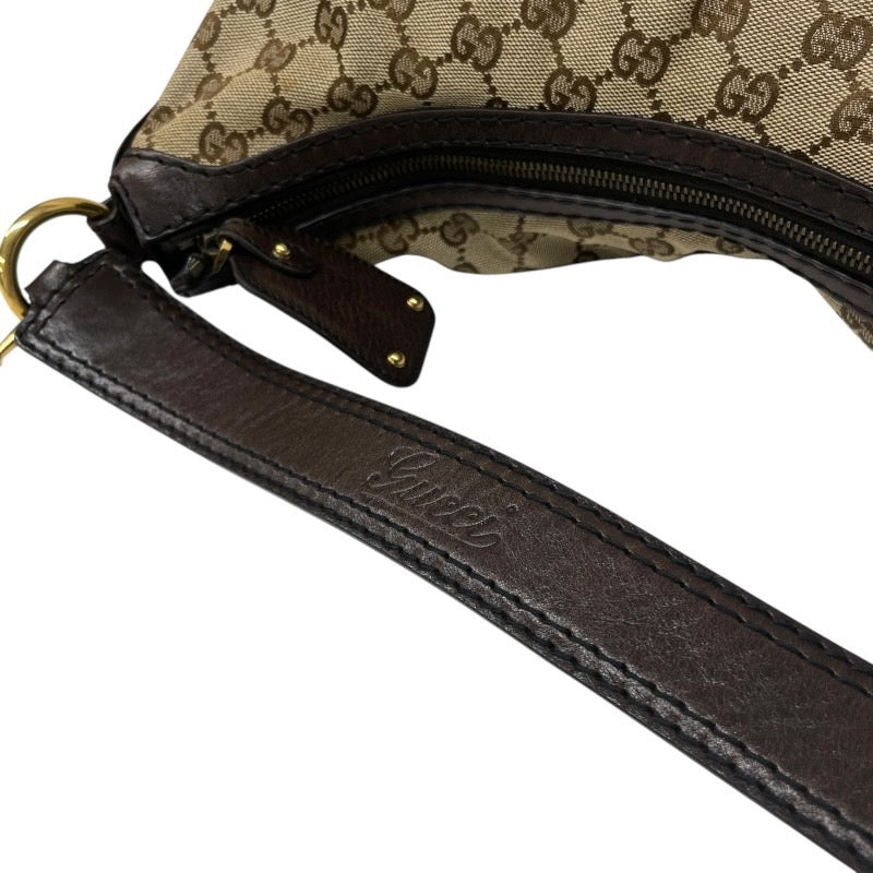 【GUCCI】グッチ GGキャンバス 211966 ショルダーバッグ レディース ワンショル セミショル ハンド ベージュ スタッズ