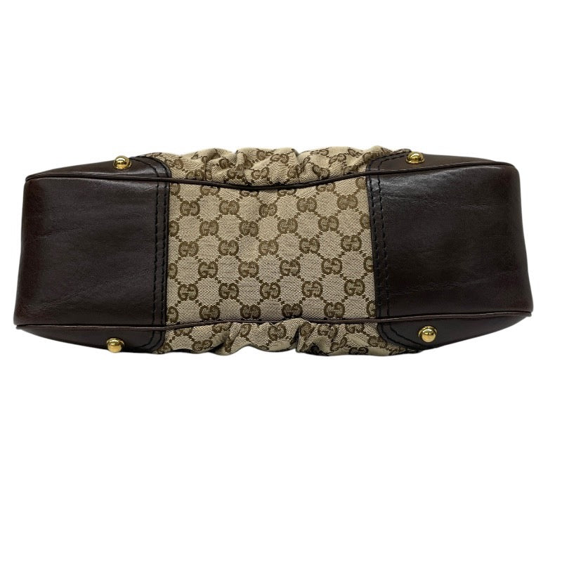 【GUCCI】グッチ GGキャンバス 211966 ショルダーバッグ レディース ワンショル セミショル ハンド ベージュ スタッズ