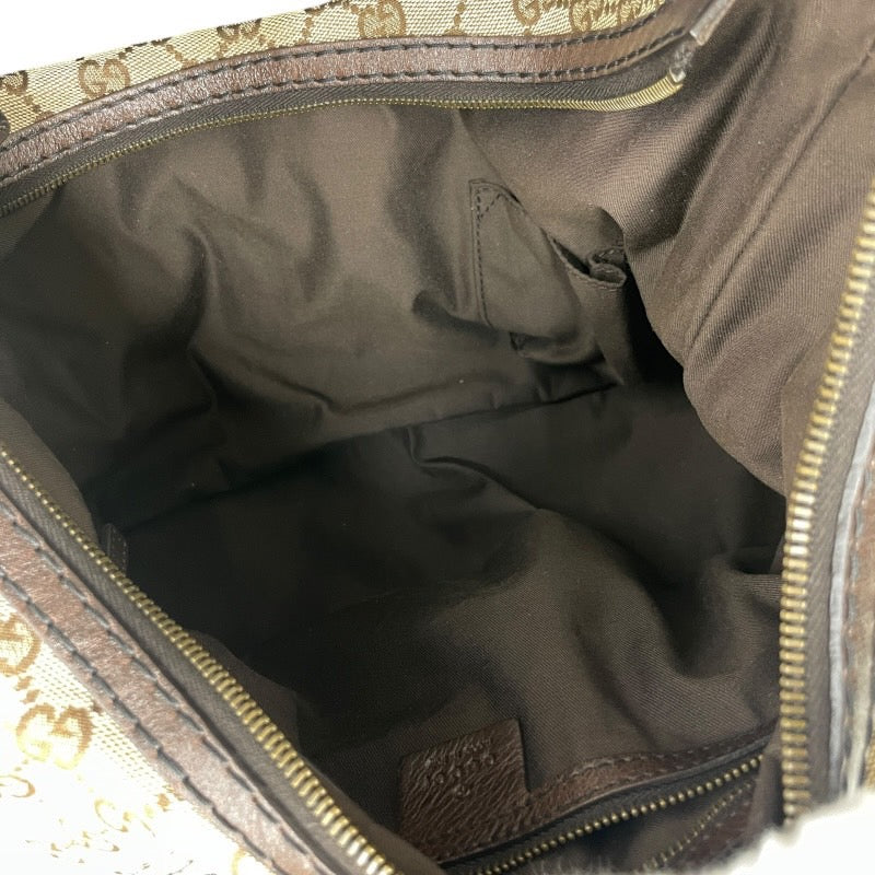 【GUCCI】グッチ GGキャンバス 211966 ショルダーバッグ レディース ワンショル セミショル ハンド ベージュ スタッズ