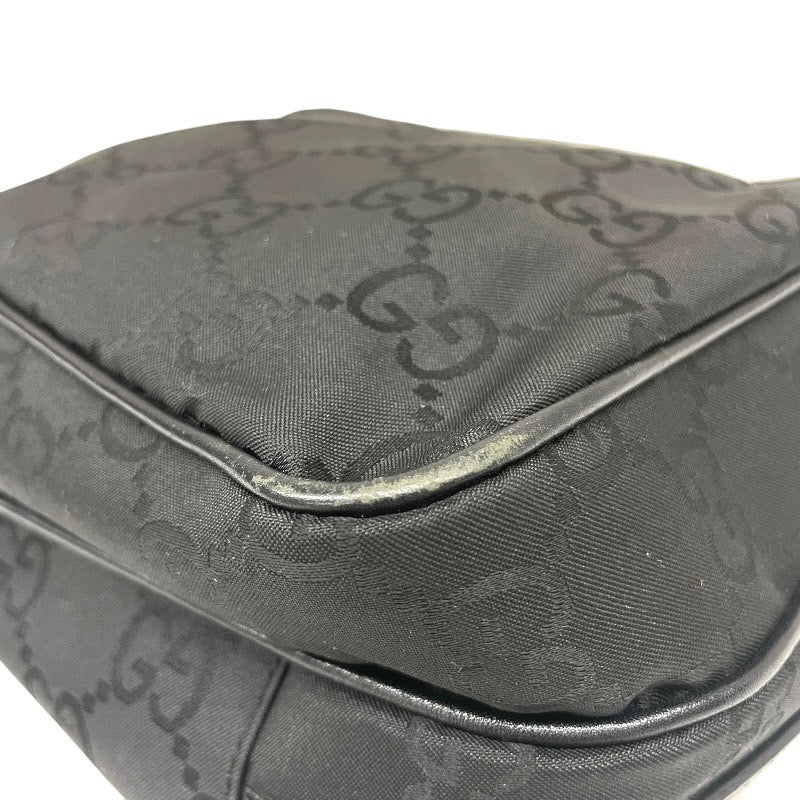 【GUCCI】グッチ クロスボディ 143751 ショルダーバッグ レディース GG ナイロン レザー ポシェット メンズ