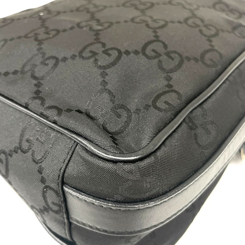 【GUCCI】グッチ クロスボディ 143751 ショルダーバッグ レディース GG ナイロン レザー ポシェット メンズ