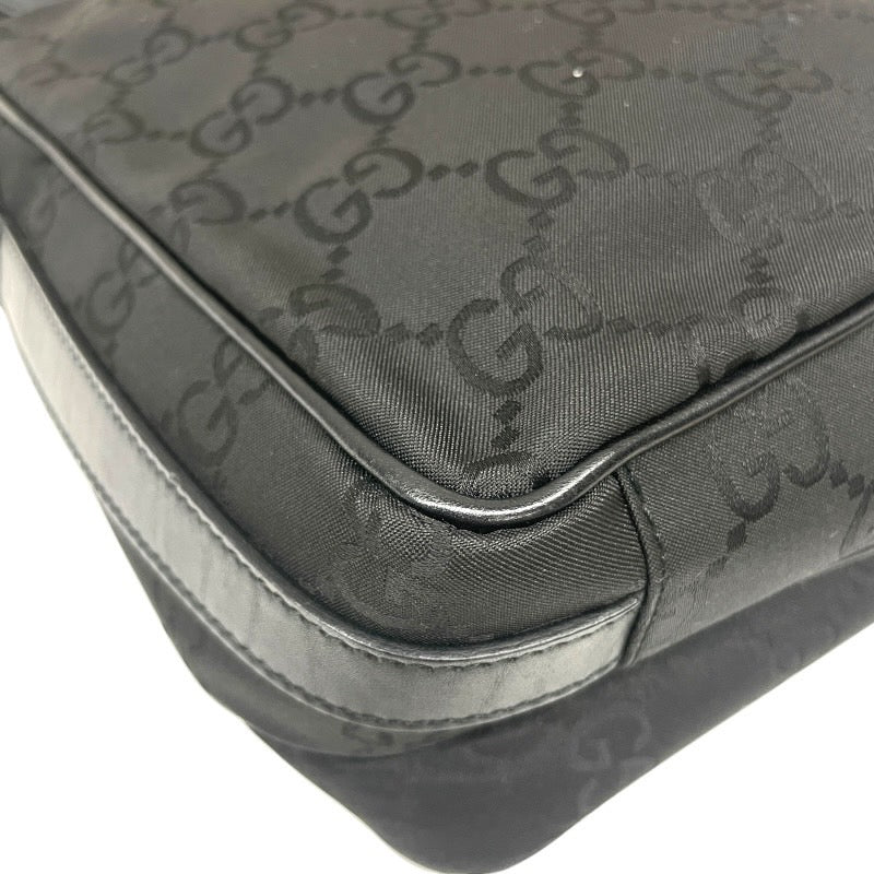 【GUCCI】グッチ クロスボディ 143751 ショルダーバッグ レディース GG ナイロン レザー ポシェット メンズ