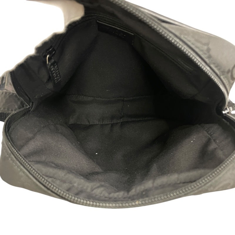 【GUCCI】グッチ クロスボディ 143751 ショルダーバッグ レディース GG ナイロン レザー ポシェット メンズ