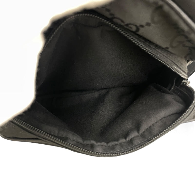 【GUCCI】グッチ クロスボディ 143751 ショルダーバッグ レディース GG ナイロン レザー ポシェット メンズ