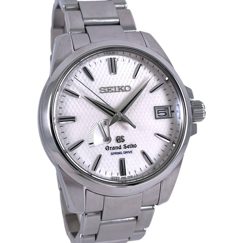 【Grand Seiko】グランドセイコー スプリングドライブ SBGA025 9R65-0AG1 腕時計 ステンレススチール メンズ GS パワーリザーブ