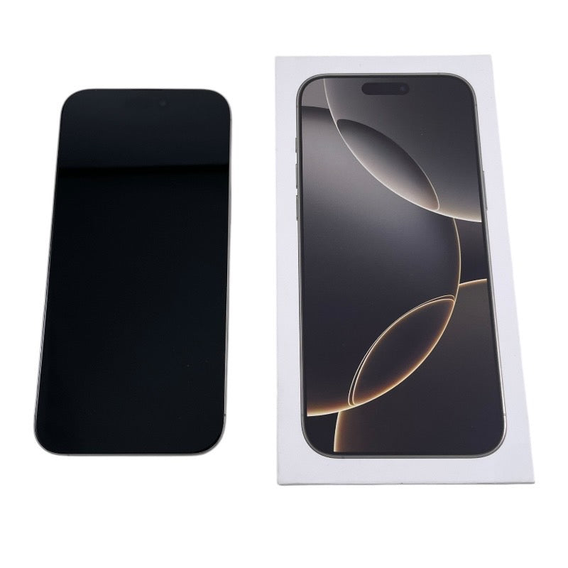 【Apple】アップル iPhone16ProMax MYWK3J/A iPhone ユニセックス 256GB 国内SIMフリー版 ナチュラルチタニウム