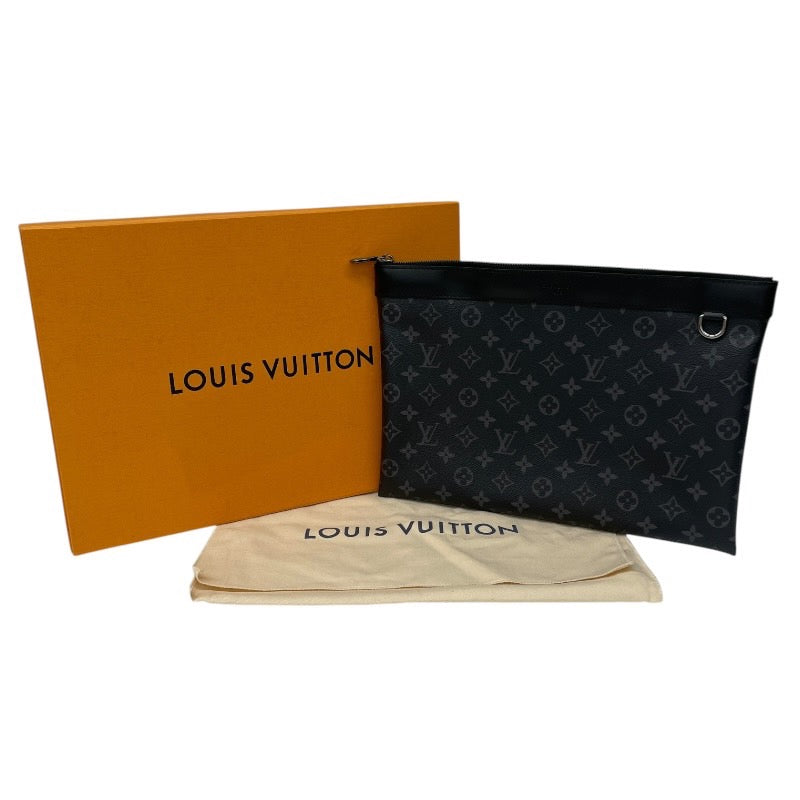 【LOUIS VUITTON】ルイ・ヴィトン ポシェット ディスカバリー M62291 クラッチバッグ メンズ モノグラム エクリプス ポーチ ハンド