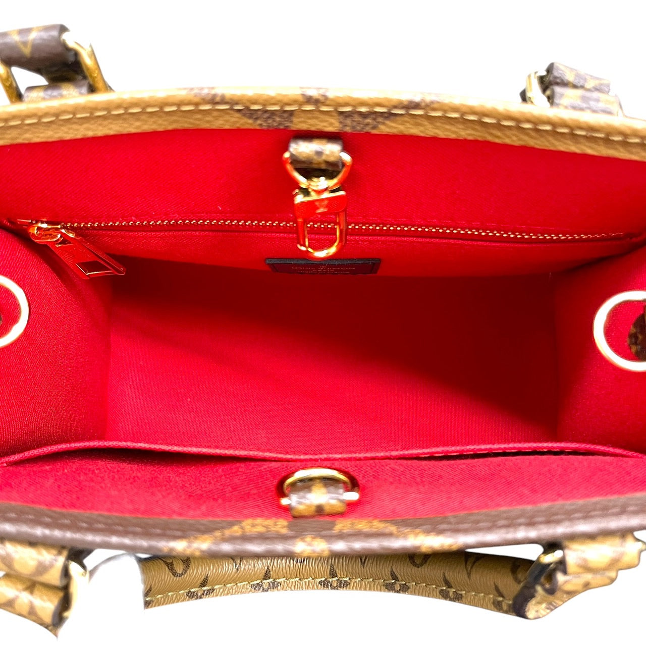 【LOUIS VUITTON】ルイ・ヴィトン オンザゴーPM M46373 ハンドバッグ レディース 2WAY モノグラム ジャイアント リバース