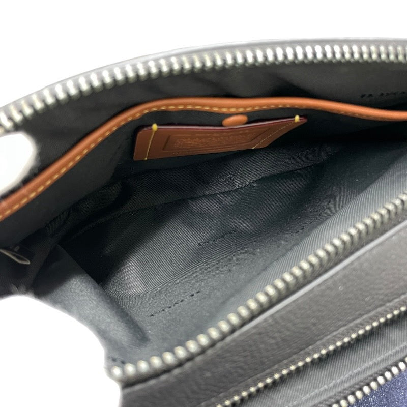 【COACH】コーチ チャーター クロスボディ24 G2421-C5315 ショルダーバッグ レザー メンズ 黒 ブラック