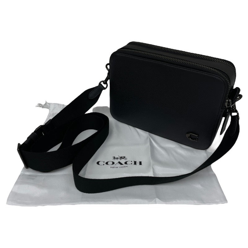 【COACH】コーチ チャーター クロスボディ24 G2421-C5315 ショルダーバッグ レザー メンズ 黒 ブラック