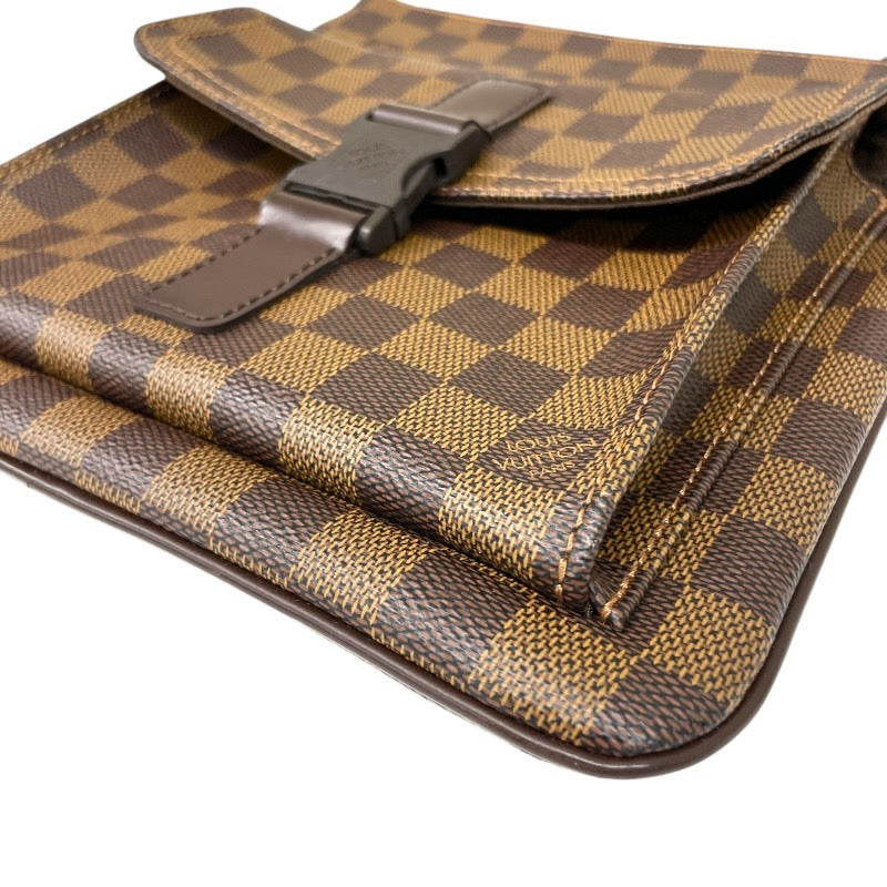 【LOUIS VUITTON】ルイ・ヴィトン ポシェット メルヴィール N51127 ショルダーバッグ メンズ ダミエ エベヌ サコッシュ レディース