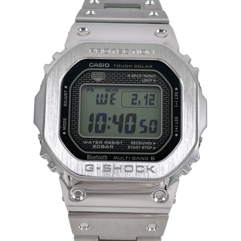 【CASIO】カシオ G-SHOCK GMW-B5000D-1JF 腕時計 ステンレススチール メンズ スマートフォンリンク フルメタ ソーラー電波
