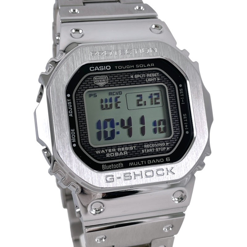 【CASIO】カシオ G-SHOCK GMW-B5000D-1JF 腕時計 ステンレススチール メンズ スマートフォンリンク フルメタ ソーラー電波