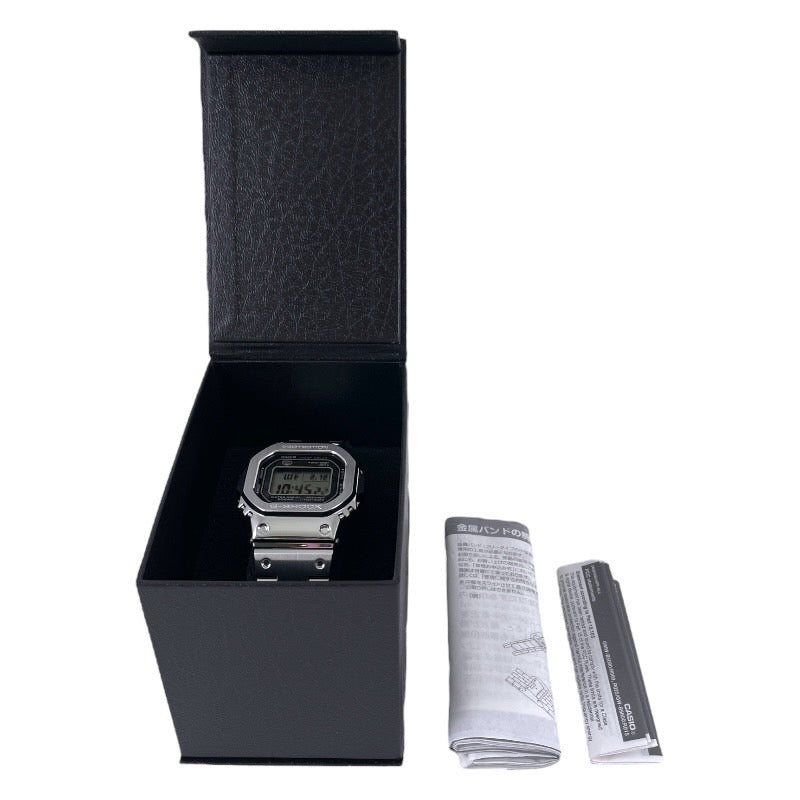 【CASIO】カシオ G-SHOCK GMW-B5000D-1JF 腕時計 ステンレススチール メンズ スマートフォンリンク フルメタ ソーラー電波