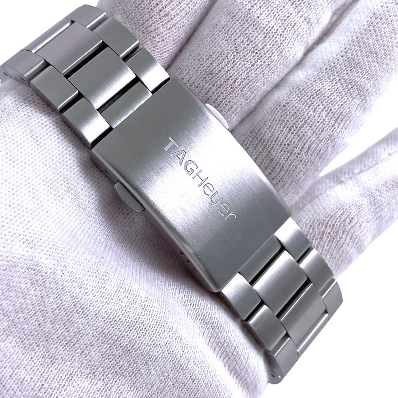 【TAG HEUER】タグホイヤー フォーミュラ1 クロノグラフ CAZ1014.BA0842 腕時計 ステンレススチール メンズ 青文字盤 ブルー FORMULA1 美品