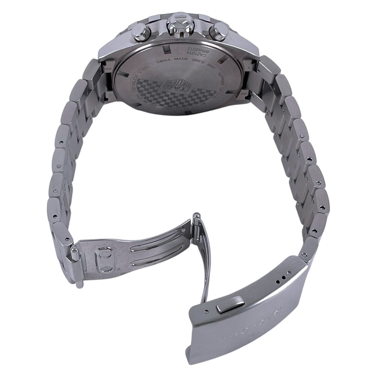 【TAG HEUER】タグホイヤー フォーミュラ1 クロノグラフ CAZ1014.BA0842 腕時計 ステンレススチール メンズ 青文字盤 ブルー FORMULA1 美品