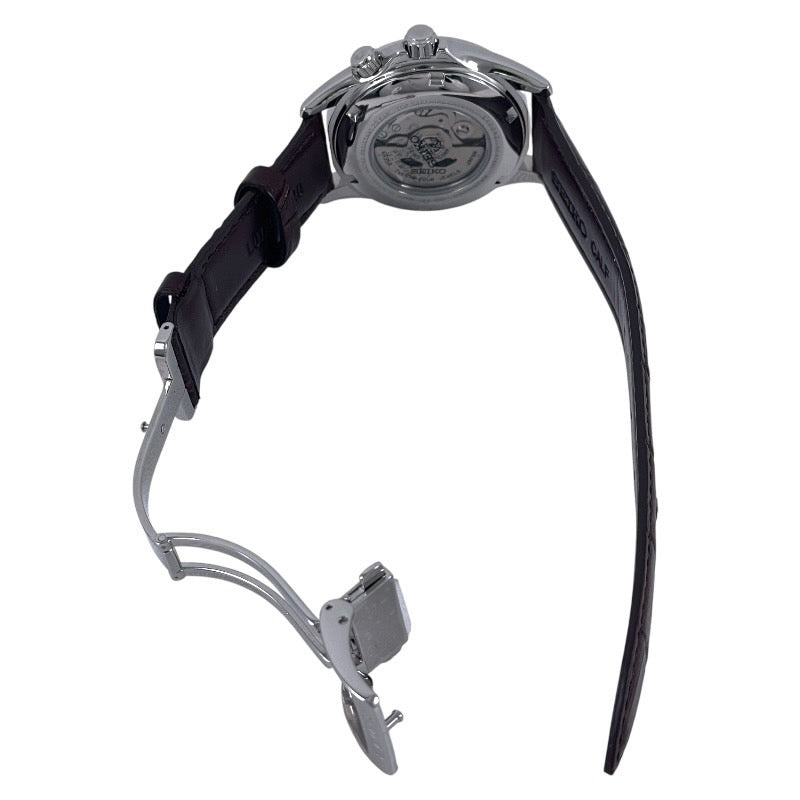 【SEIKO】セイコー プロスペックス アルピニスト SBDC091 6R35-00E0 腕時計 SS/レザー メンズ グリーン 緑文字盤 メカニカル 自動巻き