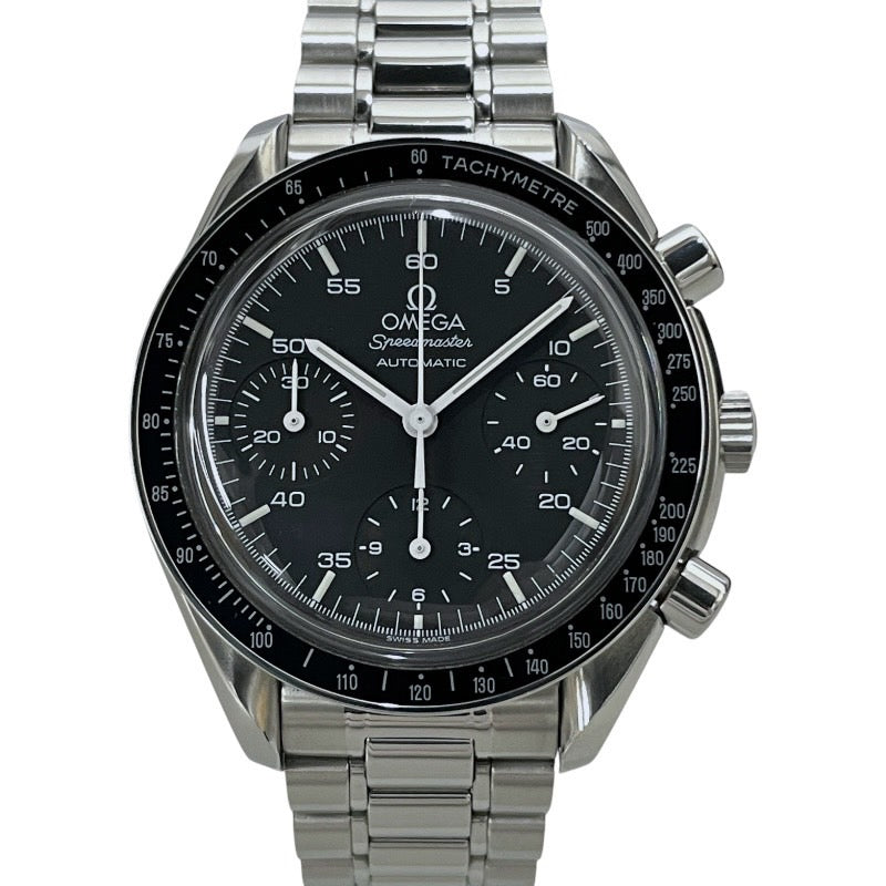 【OMEGA】オメガ スピードマスター 3510.50 腕時計 ステンレススチール メンズ クロノグラフ 自動巻き 黒文字盤 美品