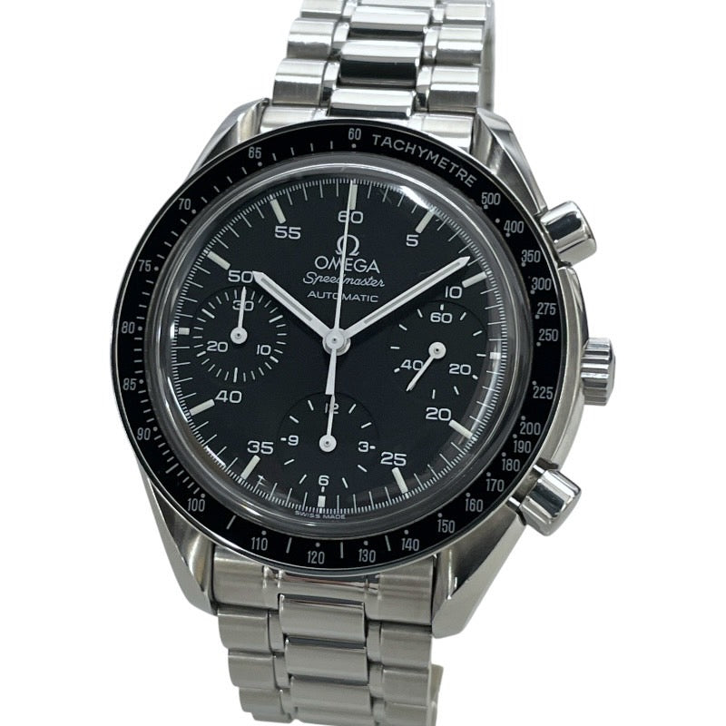 【OMEGA】オメガ スピードマスター 3510.50 腕時計 ステンレススチール メンズ クロノグラフ 自動巻き 黒文字盤 美品