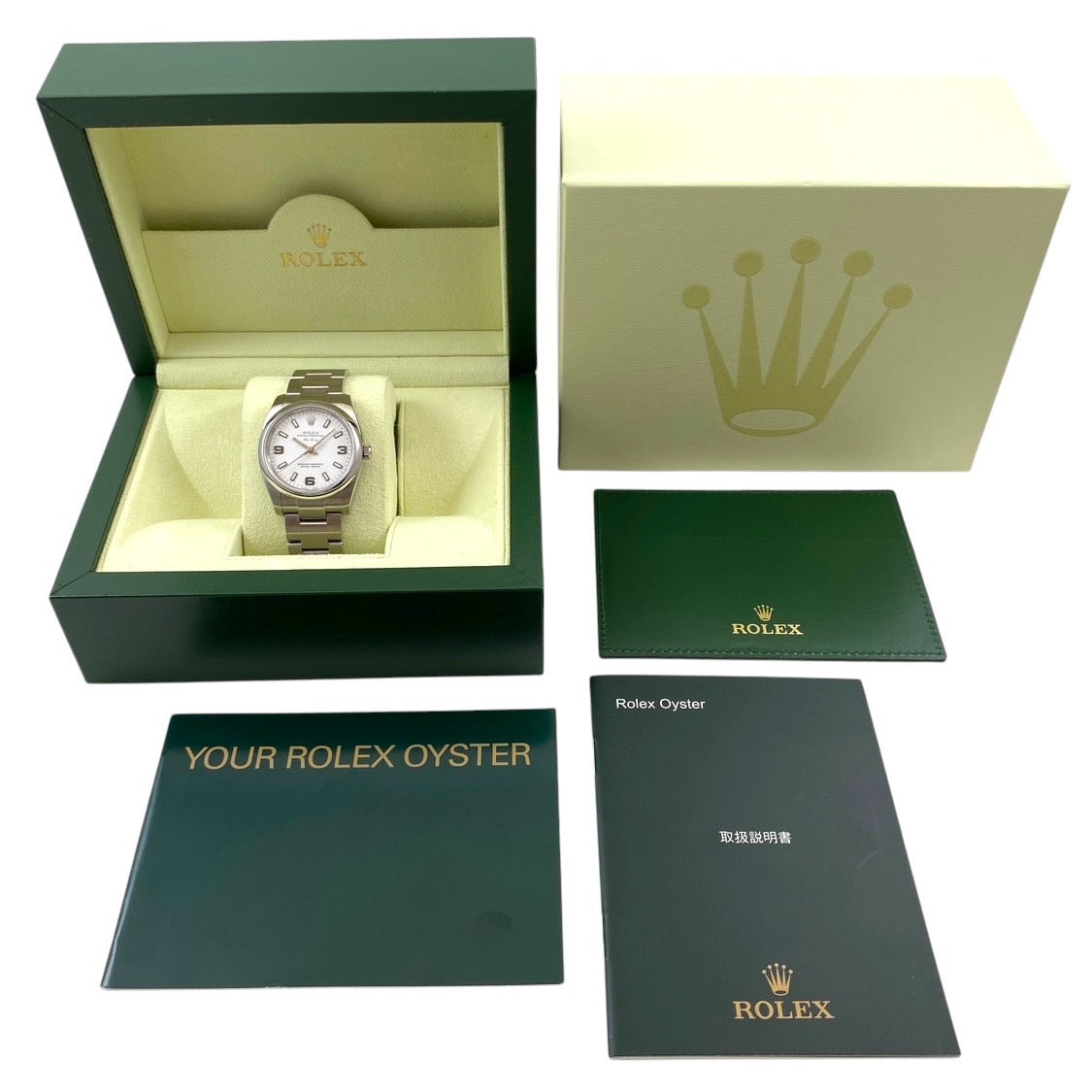 【ROLEX】ロレックス エアキング 114200 腕時計 ステンレススチール メンズ M番 ホワイト369 白文字盤