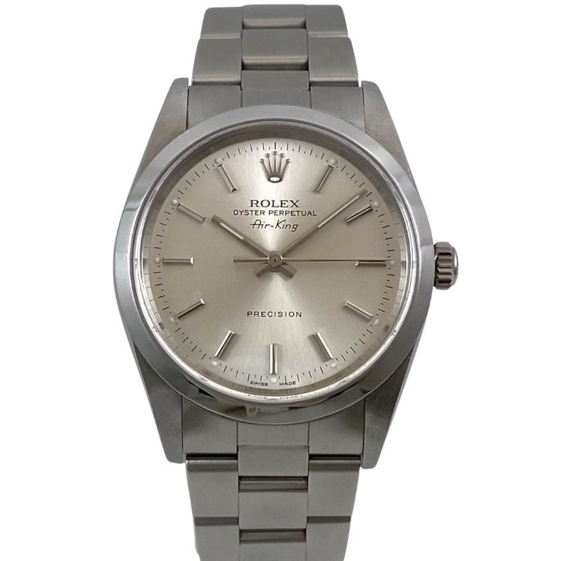 【ROLEX】ロレックス エアキング 14000 腕時計 ステンレススチール メンズ Z番 シルバー