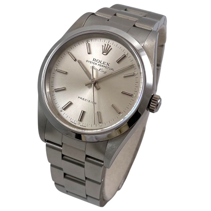 【ROLEX】ロレックス エアキング 14000 腕時計 ステンレススチール メンズ Z番 シルバー