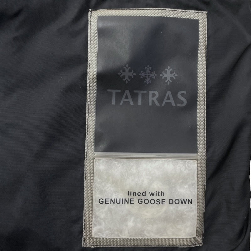 【TATRAS】タトラス ポリテアマ LTAT20A4694 ダウンジャケット ナイロン レディース コート 黒 ブラック サイズ03 フード