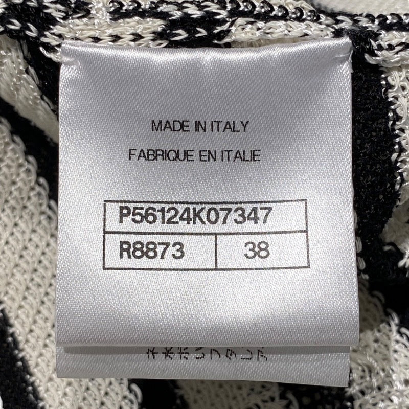 【CHANEL】シャネル ロングカーディガン P56124K07347 カーディガン レーヨン レディース ボーダー