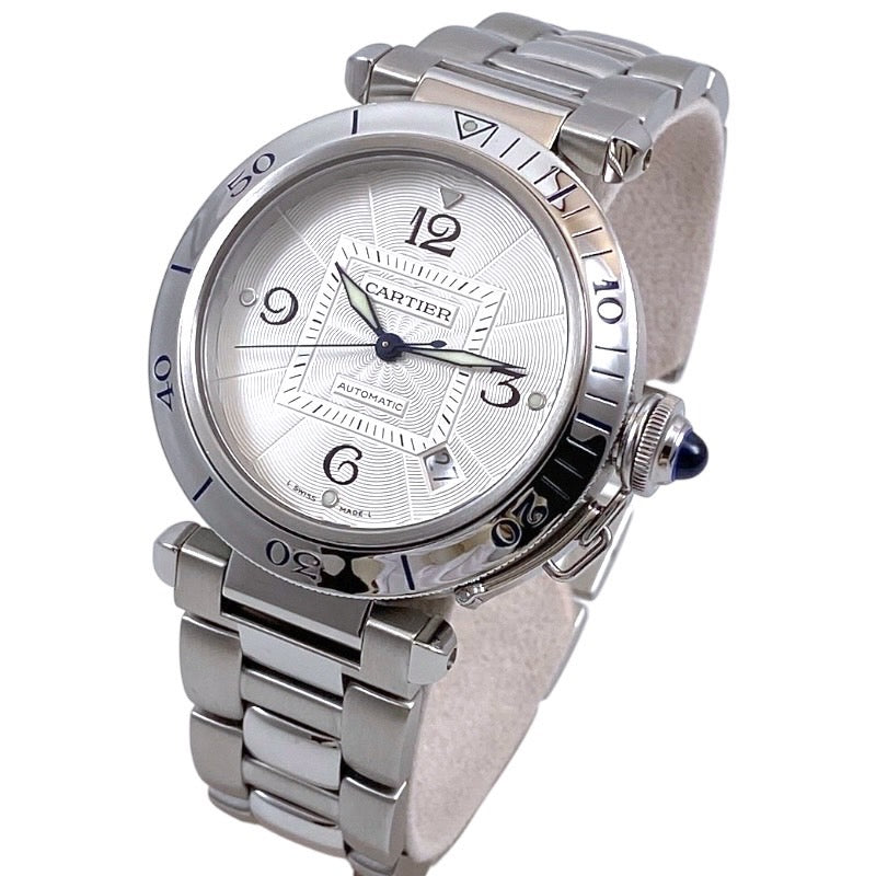 【CARTIER】カルティエ パシャ38 W31031H3 腕時計 ステンレススチール メンズ 自動巻き オートマティック