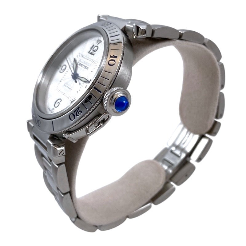 【CARTIER】カルティエ パシャ38 W31031H3 腕時計 ステンレススチール メンズ 自動巻き オートマティック