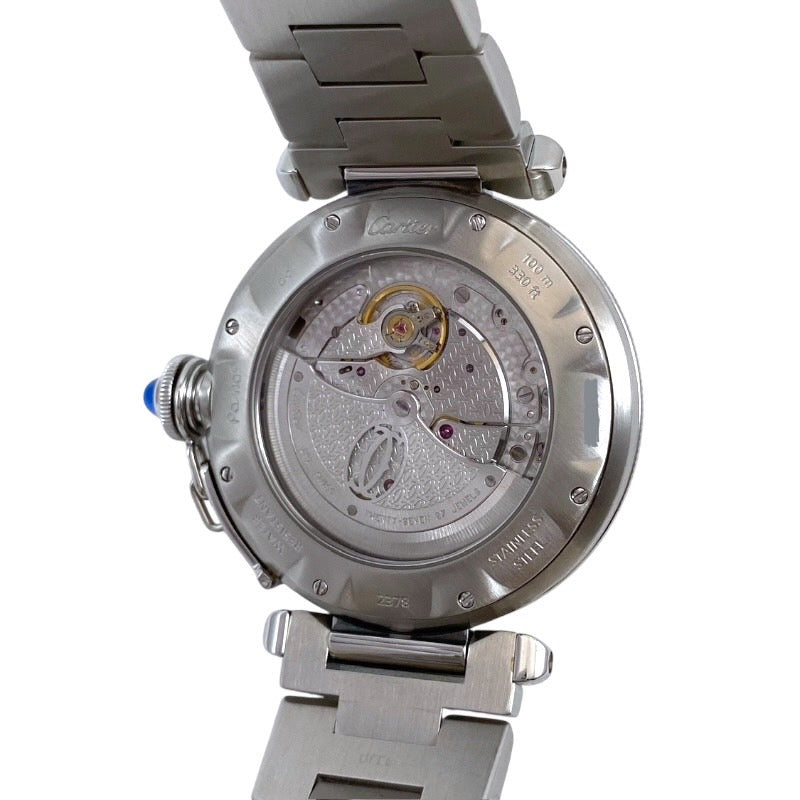 【CARTIER】カルティエ パシャ38 W31031H3 腕時計 ステンレススチール メンズ 自動巻き オートマティック