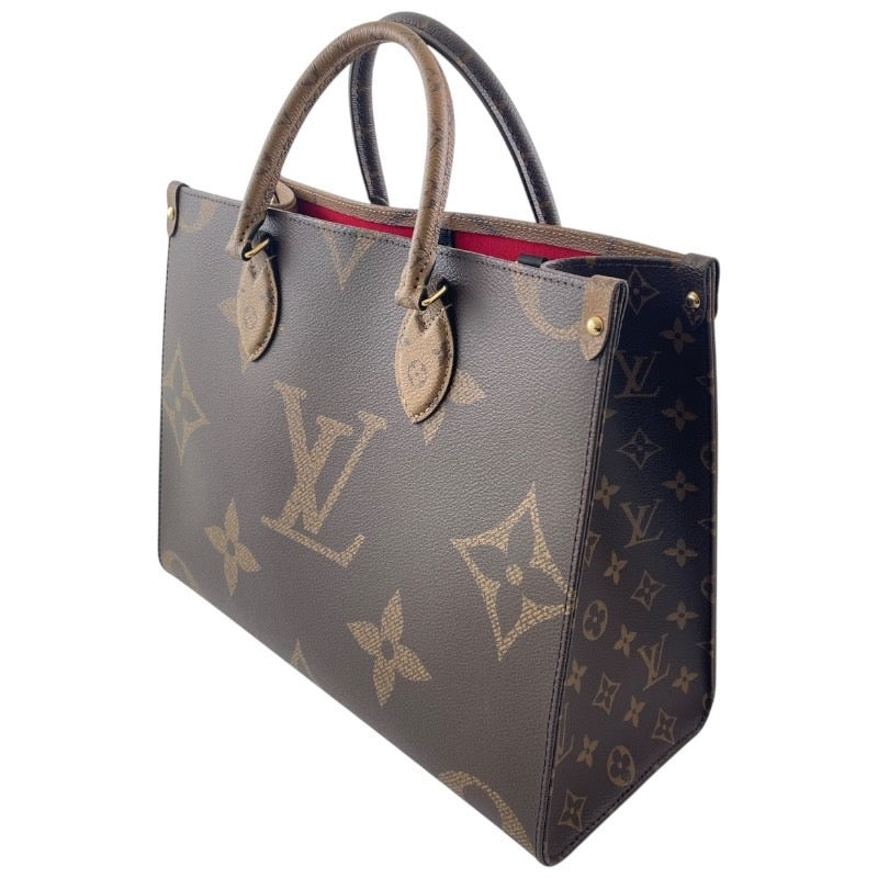 【LOUIS VUITTON】ルイ・ヴィトン オンザゴーMM M45321 ハンドバッグ レディース モノグラム ジャイアント リバース 2WAY