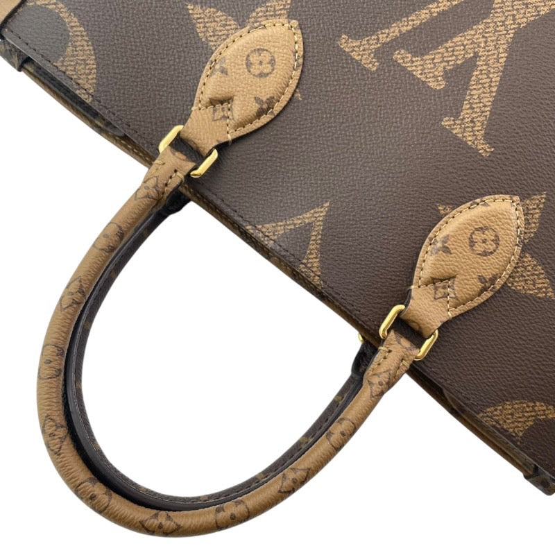 【LOUIS VUITTON】ルイ・ヴィトン オンザゴーMM M45321 ハンドバッグ レディース モノグラム ジャイアント リバース 2WAY