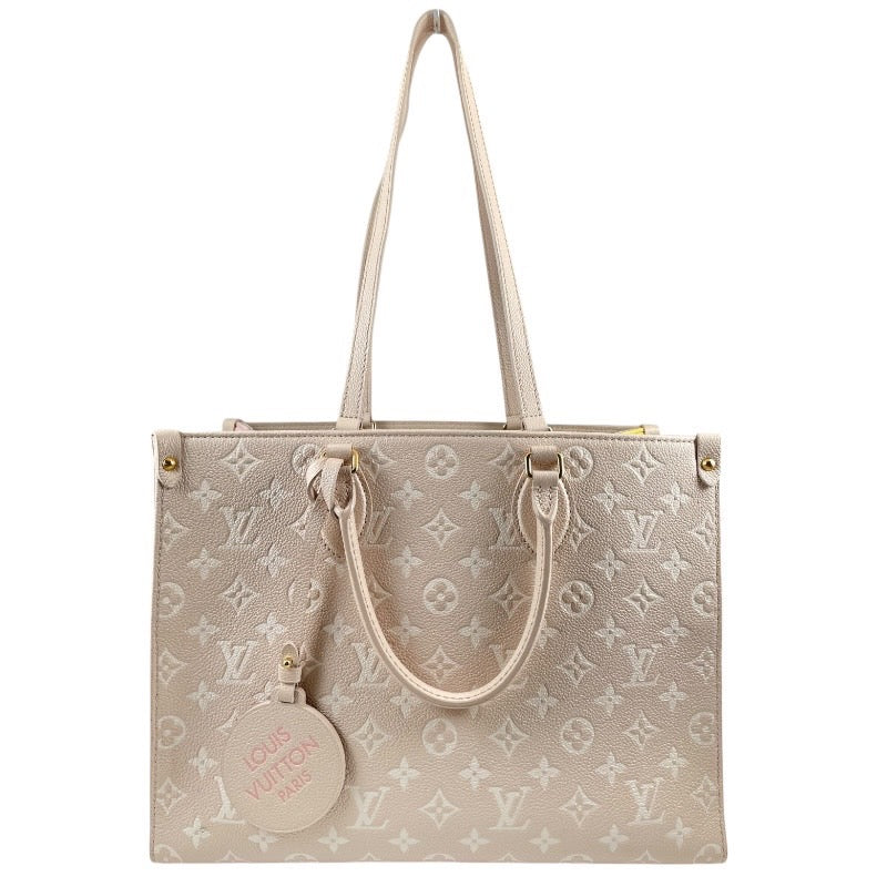 【LOUIS VUITTON】ルイ・ヴィトン オンザゴーMM M46128 ハンドバッグ レザー レディース モノグラム アンプラント 2WAY