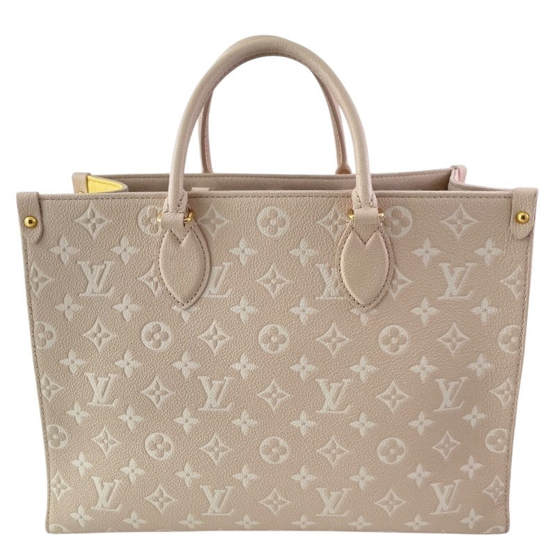 【LOUIS VUITTON】ルイ・ヴィトン オンザゴーMM M46128 ハンドバッグ レザー レディース モノグラム アンプラント 2WAY