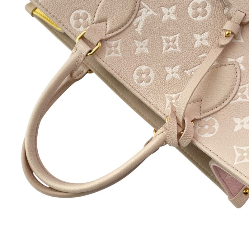 【LOUIS VUITTON】ルイ・ヴィトン オンザゴーMM M46128 ハンドバッグ レザー レディース モノグラム アンプラント 2WAY