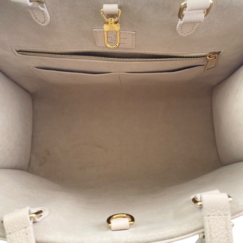 【LOUIS VUITTON】ルイ・ヴィトン オンザゴーMM M46128 ハンドバッグ レザー レディース モノグラム アンプラント 2WAY