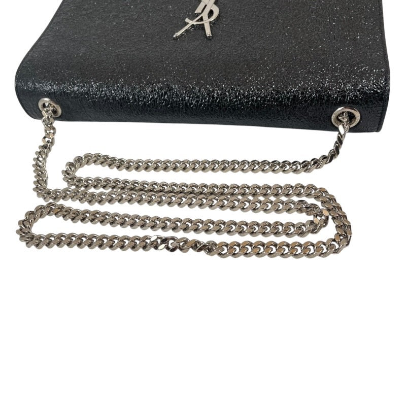 【SAINT LAURENT PARIS】サンローランパリ ケイト 364021 ショルダーバッグ レザー レディース チェーン ミディアム 黒 ブラック