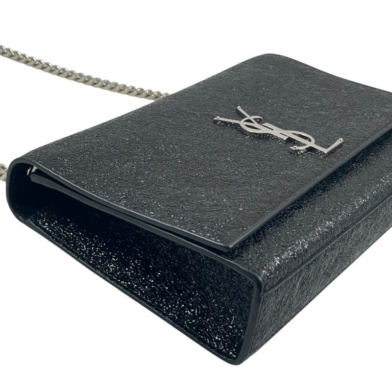 【SAINT LAURENT PARIS】サンローランパリ ケイト 364021 ショルダーバッグ レザー レディース チェーン ミディアム 黒 ブラック