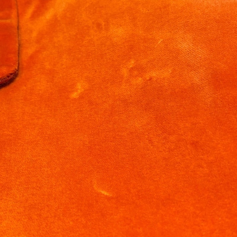 【HERMES】エルメス ベロア ジャケット その他アウター コットン メンズ オレンジ サイズ50