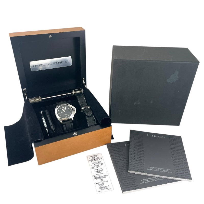 【PANERAI】パネライ ルミノールマリーナ1950 44mm PAM00312 腕時計 ステンレススチール メンズ R番 自動巻き 3デイズ アッチャイオ