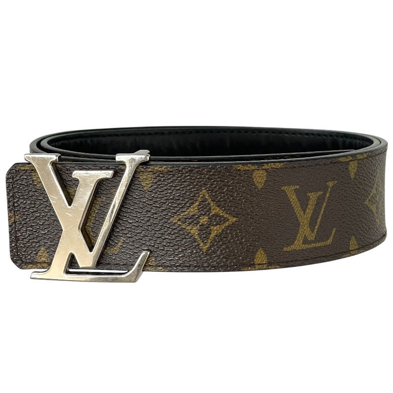 【LOUIS VUITTON】ルイ・ヴィトン サンチュール LVイニシャル M9821 ベルト メンズ リバーシブル モノグラム 80/32 40MM