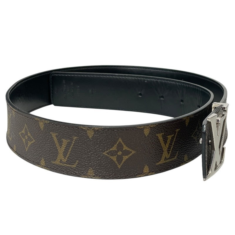 【LOUIS VUITTON】ルイ・ヴィトン サンチュール LVイニシャル M9821 ベルト メンズ リバーシブル モノグラム 80/32 40MM